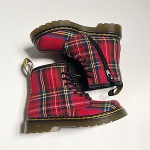 1460 Tartan Ankle Boots Dr. Martens (Toddler)